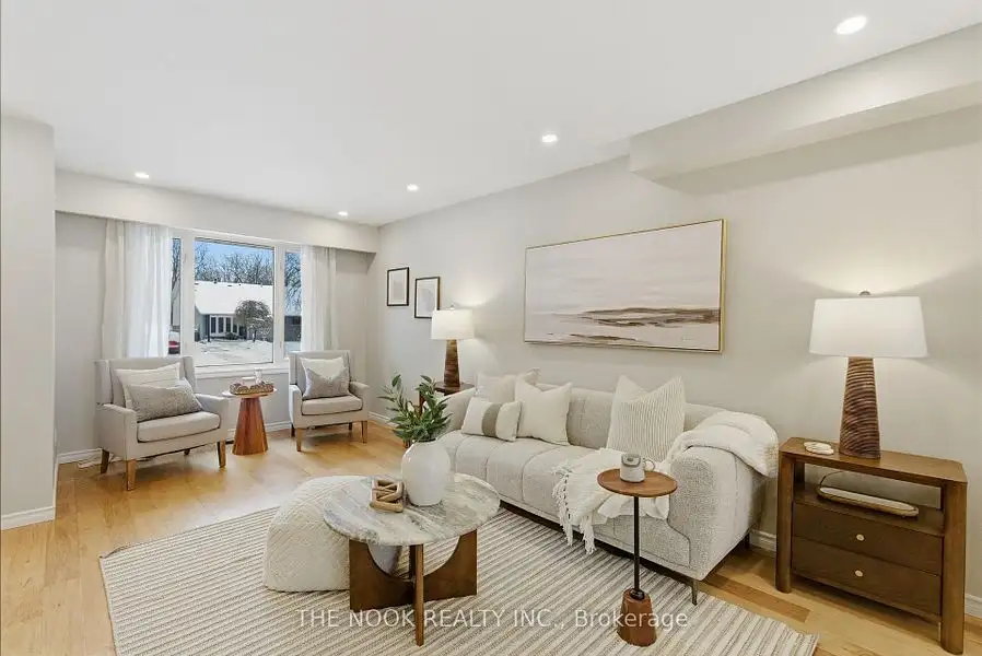 Professional staging example