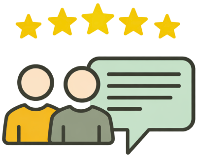 Stars Testimonials Icon