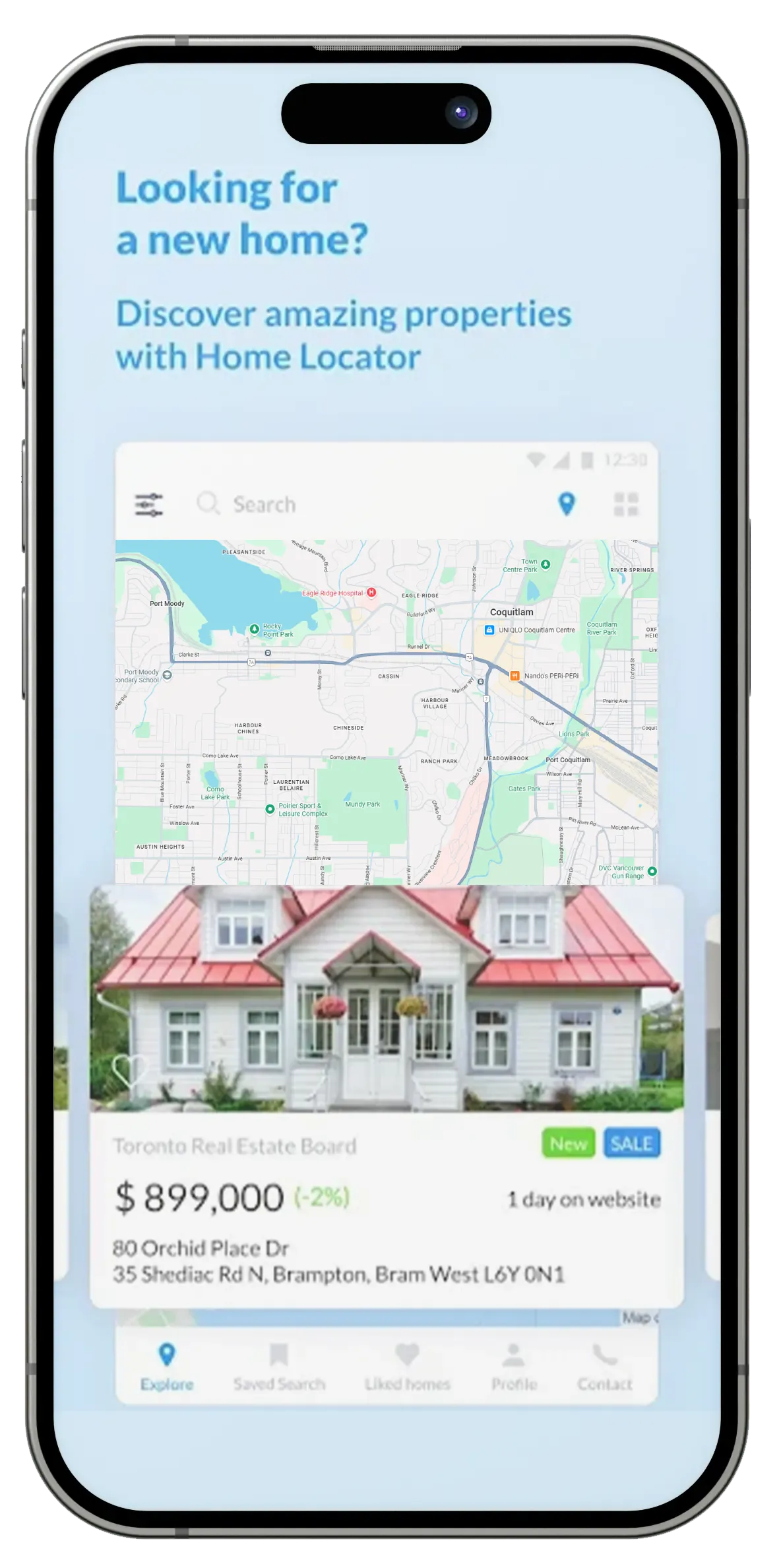 Homelocator App