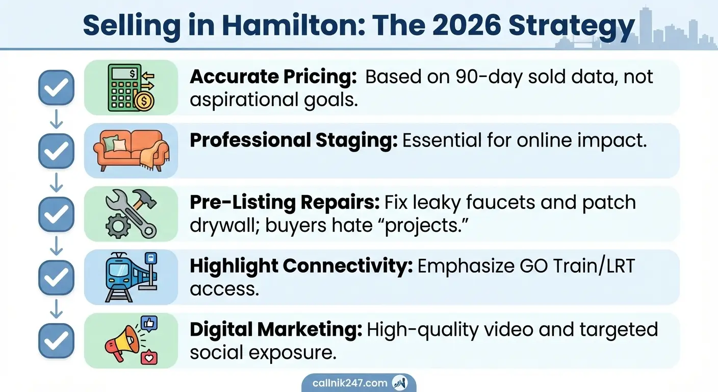 Checklist for sellers in the 2026 Hamilton real estate market