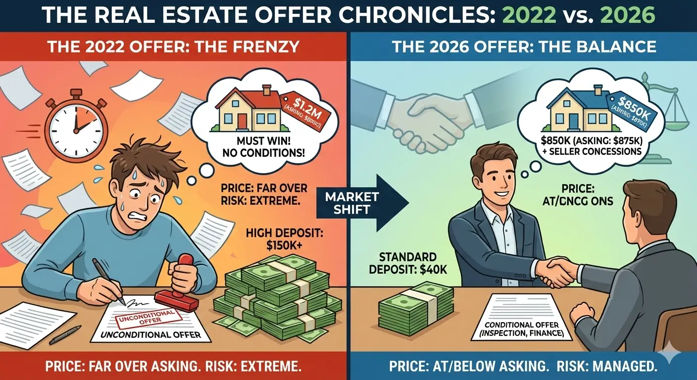 The Real Estate 2022 Offer vs. The 2026 Offer